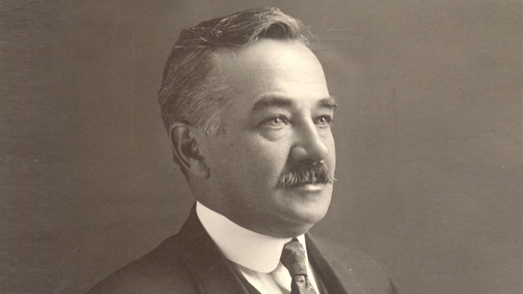 Headshot of Milton Hershey